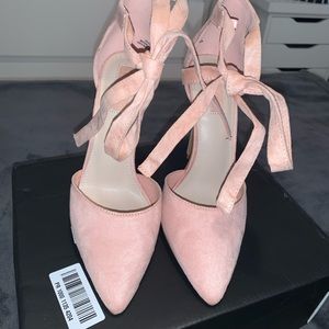 Pink heels